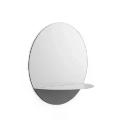 Clearance Normann Copenhagen Horizon mirror round, Grey