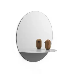 Clearance Normann Copenhagen Horizon mirror round, Grey