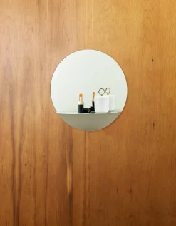 Normann Copenhagen Horizon mirror round, Stainless steel Silver-coloured