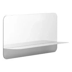 Hot Normann Copenhagen Horizon spegel horisontal, Stainless steel Silver-coloured
