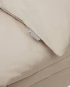 Hot Lexington Hotel Cotton Sateen duvet cover 150x210 cm, Light sand Beige
