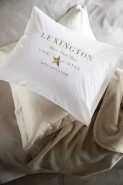 Pillow Cases^Lexington Hotel Embroidery pillowcase 50x60 cm, White-light beige WhiteBeige
