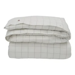 Online Lexington Hotel Light Flannel duvet cover 150x210 cm, White-light beige WhiteBeige