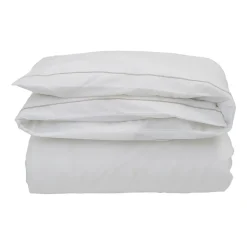 Outlet Lexington Hotel Percale duvet cover 220x220 cm, White-light beige WhiteBeige