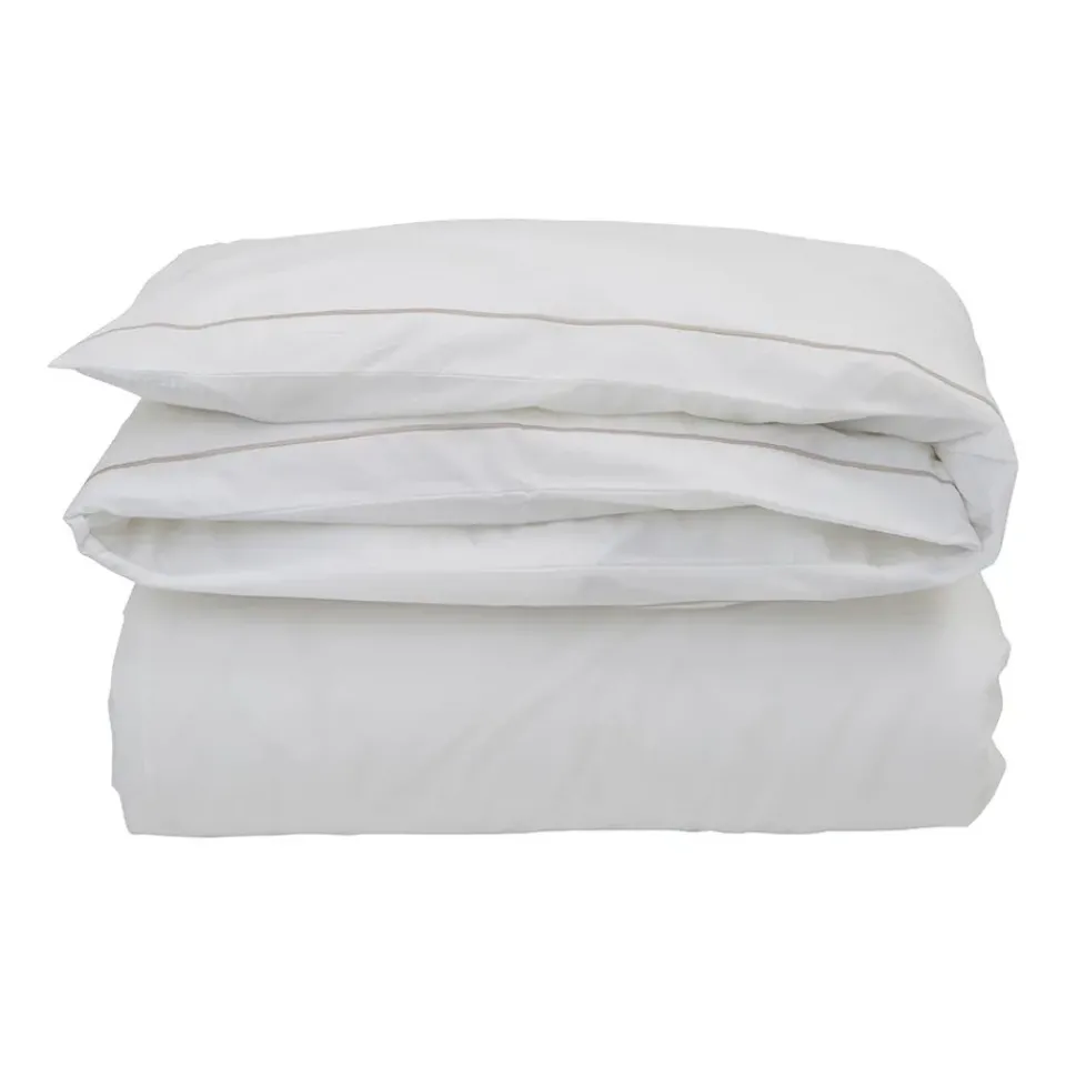 Outlet Lexington Hotel Percale duvet cover 220x220 cm, White-light beige WhiteBeige