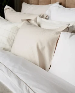 Best Lexington Hotel Percale duvet cover 150x210 cm, White-light beige WhiteBeige