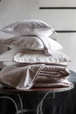 Outlet Lexington Hotel Percale pillowcase 65x65 cm, White-light beige WhiteBeige