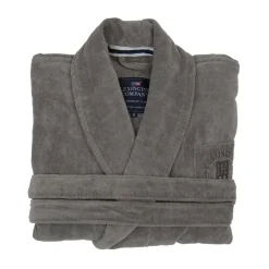 Dressing Gowns & Bathrobes^Lexington Hotel Velour bathrobe L, Grey