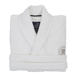 Dressing Gowns & Bathrobes^Lexington Hotel Velour bathrobe S, White