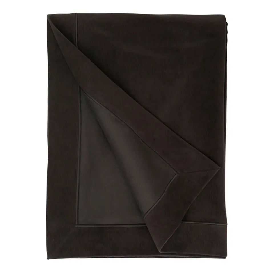 Lexington Hotel Velvet bedspread 260x240 cm, Dark Grey