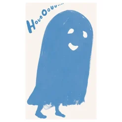 Posters|Children's Room Accessories^Paper Collective HouoOouu blue poster, 30x40 cm BlueWhite