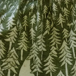 Wool Blankets & Throws^Klippan Yllefabrik House in the Forest wool blanket, green White