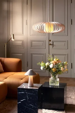 Floor Lamps^Globen Lighting Hubble Read floor lamp, Brushed brass Gold-coloured