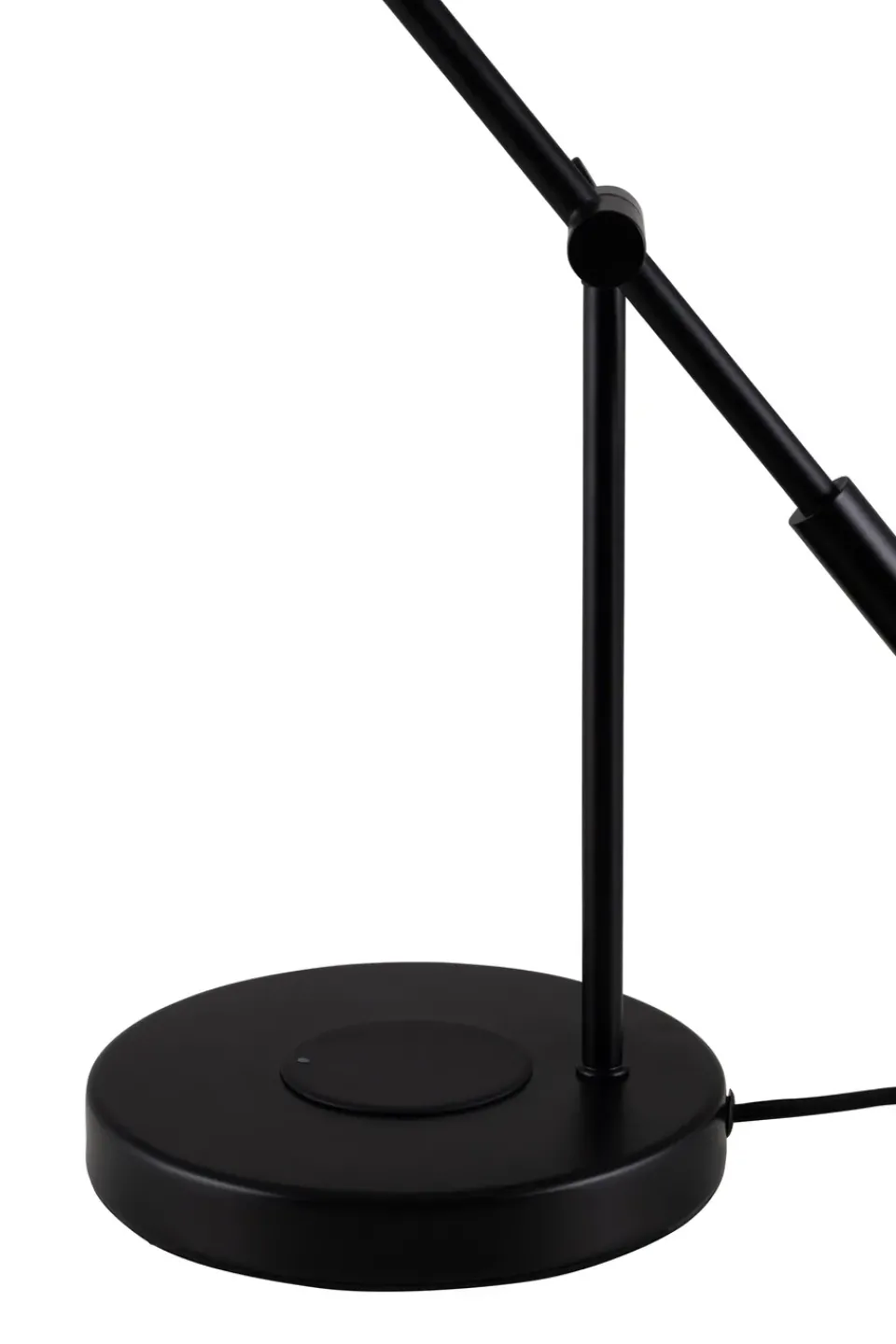 New Globen Lighting Hubble Read table lamp with wireless charging, Black