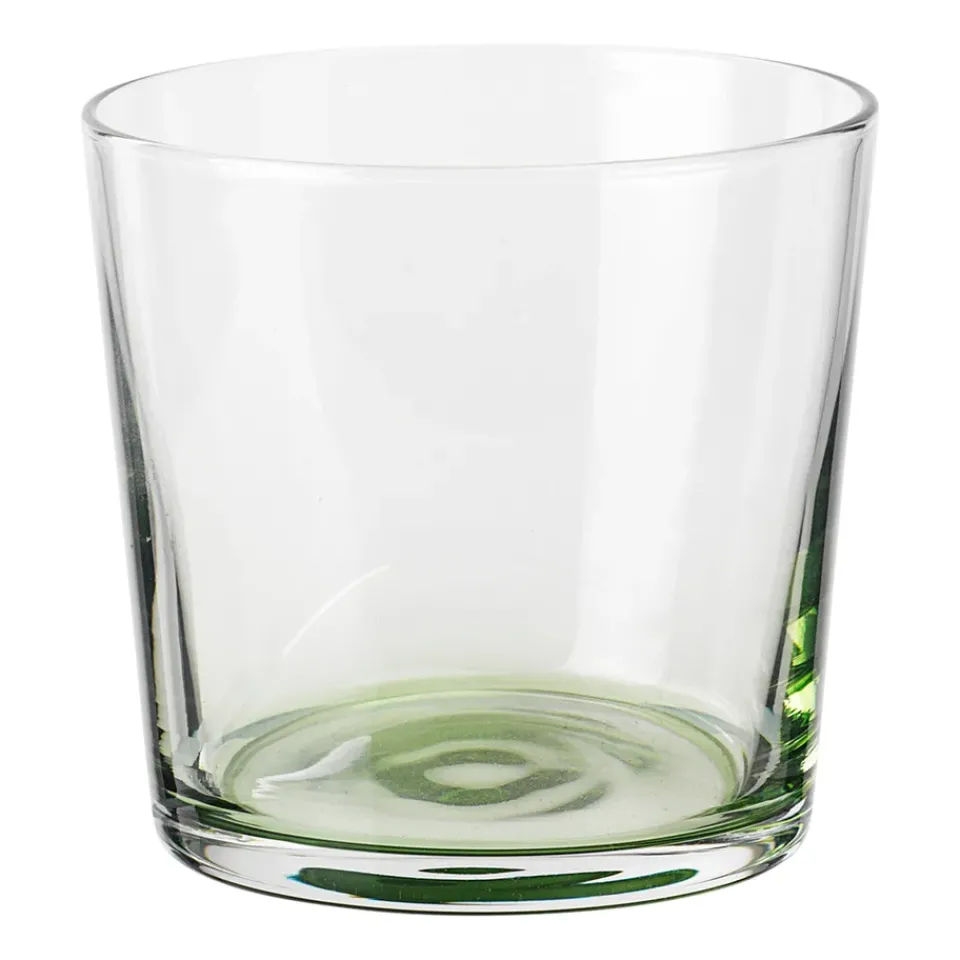 Drinking Glasses & Tumblers^Broste Copenhagen Hue drinking glass 15 cl, Clear-olive Green