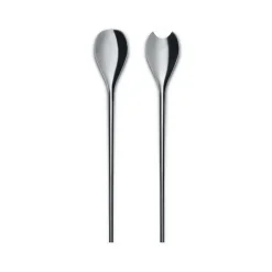 Salad Servers^Alessi Human Collection salad servers, Stainless steel Grey