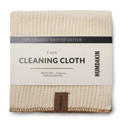 Online Humdakin cleaning cloth 28x28 cm 2-pack, Shell-sunset BeigeBrown