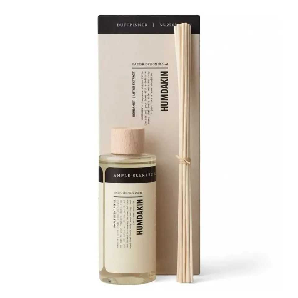 Scented Candles & Diffusers^Humdakin fragrance diffuser refill 250 ml, Ample TransparentBeige