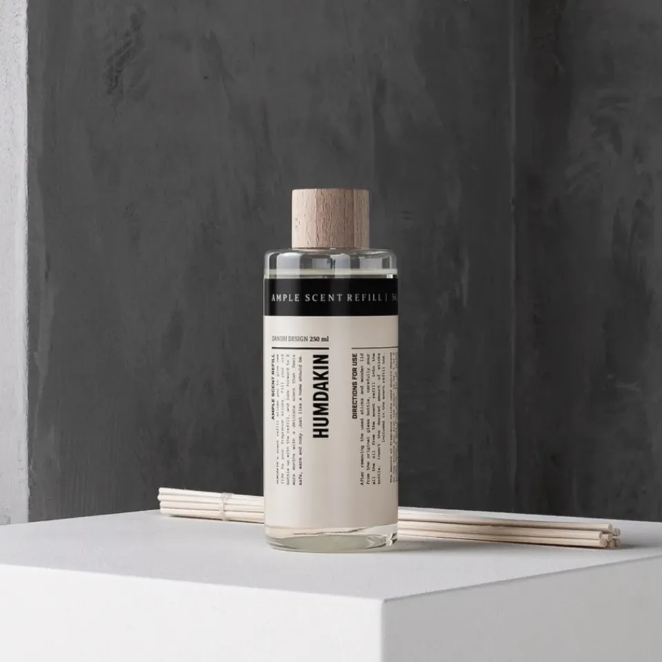 Scented Candles & Diffusers^Humdakin fragrance diffuser refill 250 ml, Ample TransparentBeige
