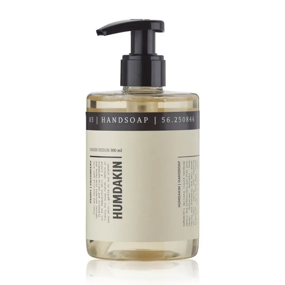 Soaps & Creams^Humdakin hand soap 300 ml, Peony & cranberry TransparentBlack
