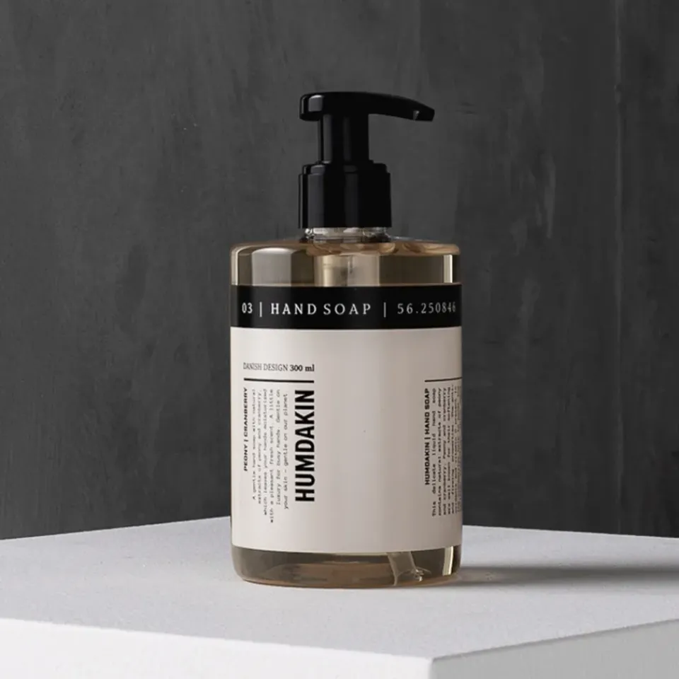Soaps & Creams^Humdakin hand soap 300 ml, Peony & cranberry TransparentBlack