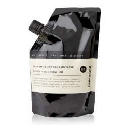 Hot Humdakin hand soap refill 750 ml, Chamomille & sea buckthorn BlackWhite