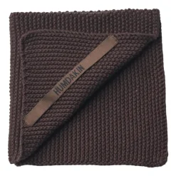 Dishcloths & Brushes^Humdakin Knitted dishcloth 28x28 cm, Coco Brown