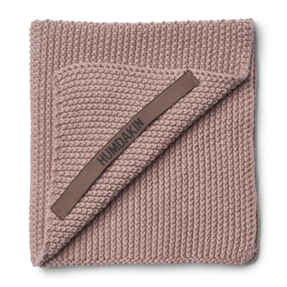 Clearance Humdakin Knitted dishcloth 28x28 cm, Latte Beige