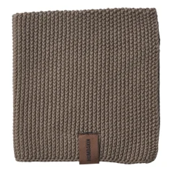 Dishcloths & Brushes^Humdakin Knitted dishcloth 28x28 cm, Waldorf Brown