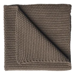Dishcloths & Brushes^Humdakin Knitted dishcloth 28x28 cm, Waldorf Brown