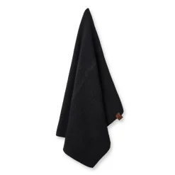 Outlet Humdakin Knitted kitchen towel 45x70 cm, Coal Black