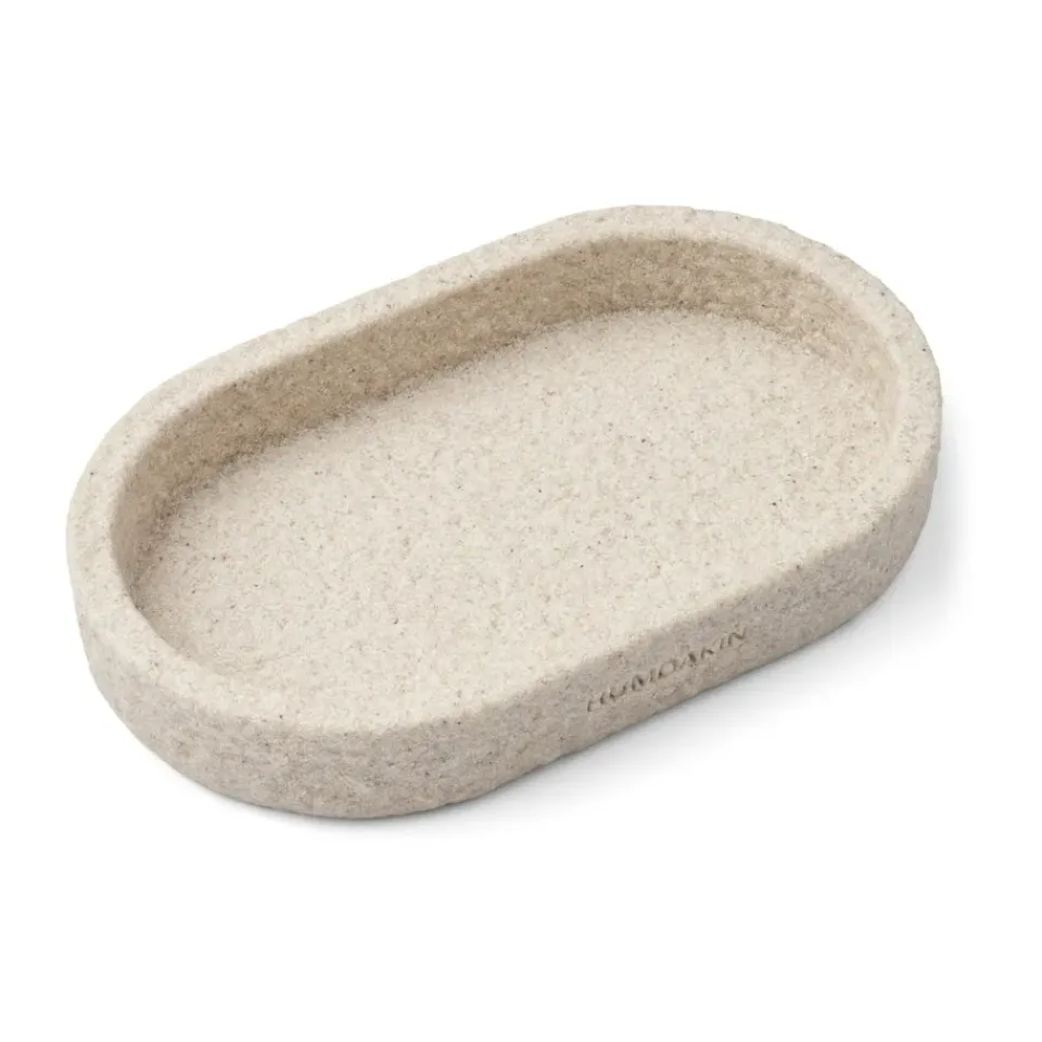 Christmas Decorations|Decorative Accessories^Humdakin Sandstone oval tray 15x25 cm, Natural Beige