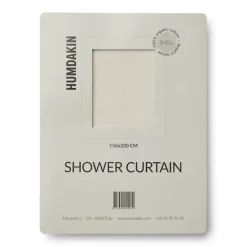 Shower Curtains^Humdakin shower curtain 150x200 cm, Shell Beige