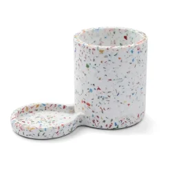 Other Washing & Cleaning Accessories^Humdakin Terrazzo sink organiser, Rainbow WhiteMulti