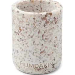 Discount Humdakin Terrazzo tooth brush mug 10 cm, White-brown WhiteBrown