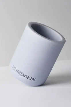 Humdakin toothbrush mug light sandstone, glass Blue