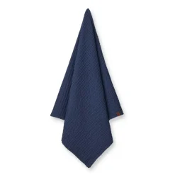 Outlet Humdakin Waffle bath towel 70x135 cm, Sea Blue