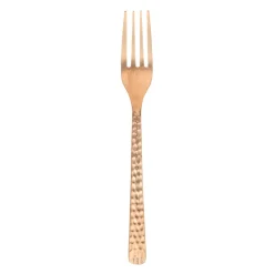 Table Cutlery^Broste Copenhagen Hune fork, copper hammered Gold-coloured