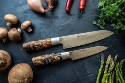Chef Knives^Brusletto Hunter Premium Chef AP chef's knife, 31,5 cm Beige