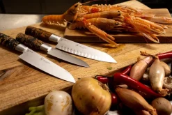 Chef Knives^Brusletto Hunter Premium Chef AP chef's knife, 31,5 cm Beige
