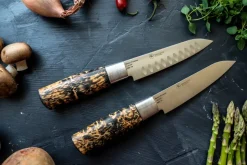 Vegetable Knives^Brusletto Hunter Premium Chef mini Vegetable knife, 25,5 cm Beige