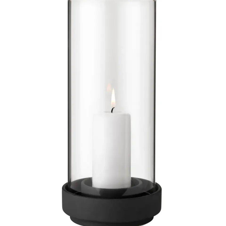 Clearance Stelton Hurricane lantern black, Large Brown