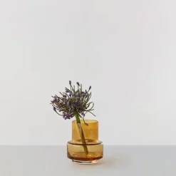 Tea Light Holders, Lanterns & Candle Dishes^Ro Collection Hurricane tea light no. 25, Amber Orange