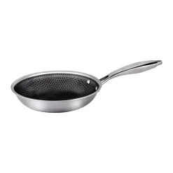 Frying Pans & Skillets^Hâws Santo hybrid coating frying pan 20 cm, Stainless steel Silver-coloured