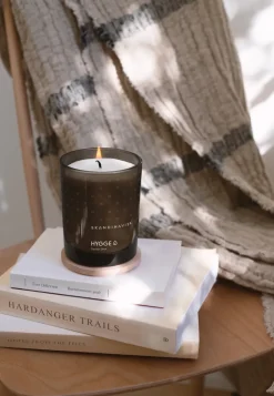 Hot Skandinavisk Hygge scented candle with lid, 65 g Brown