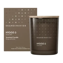 Scented Candles & Diffusers^Skandinavisk Hygge scented candle with lid, 200 g Brown