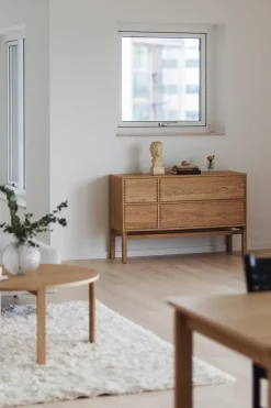 Online 1898 Hylte side table 115.5x73 cm, Oak Beige