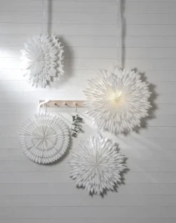 Christmas Stars^Star Trading Ice advent star Ø70 cm, White