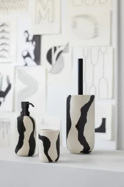 Online Mette Ditmer Icon toilet brush, Off-white WhiteBlack
