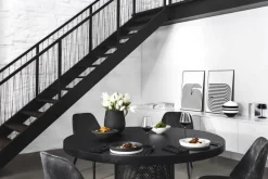 New Villeroy & Boch Iconic La Boule tableware set 7 pieces, Black-white BlackWhite